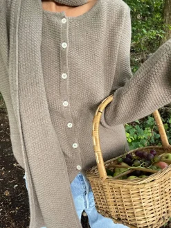 Amorini Cardigan Wool Mole