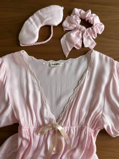Angel Sleeping Mask Pink