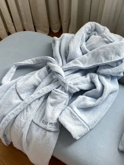 Bath Robe Blue