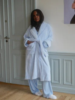 Bath Robe Blue