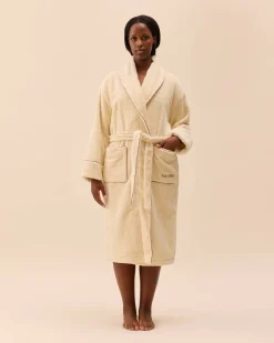 Bath Robe Creamy Oat