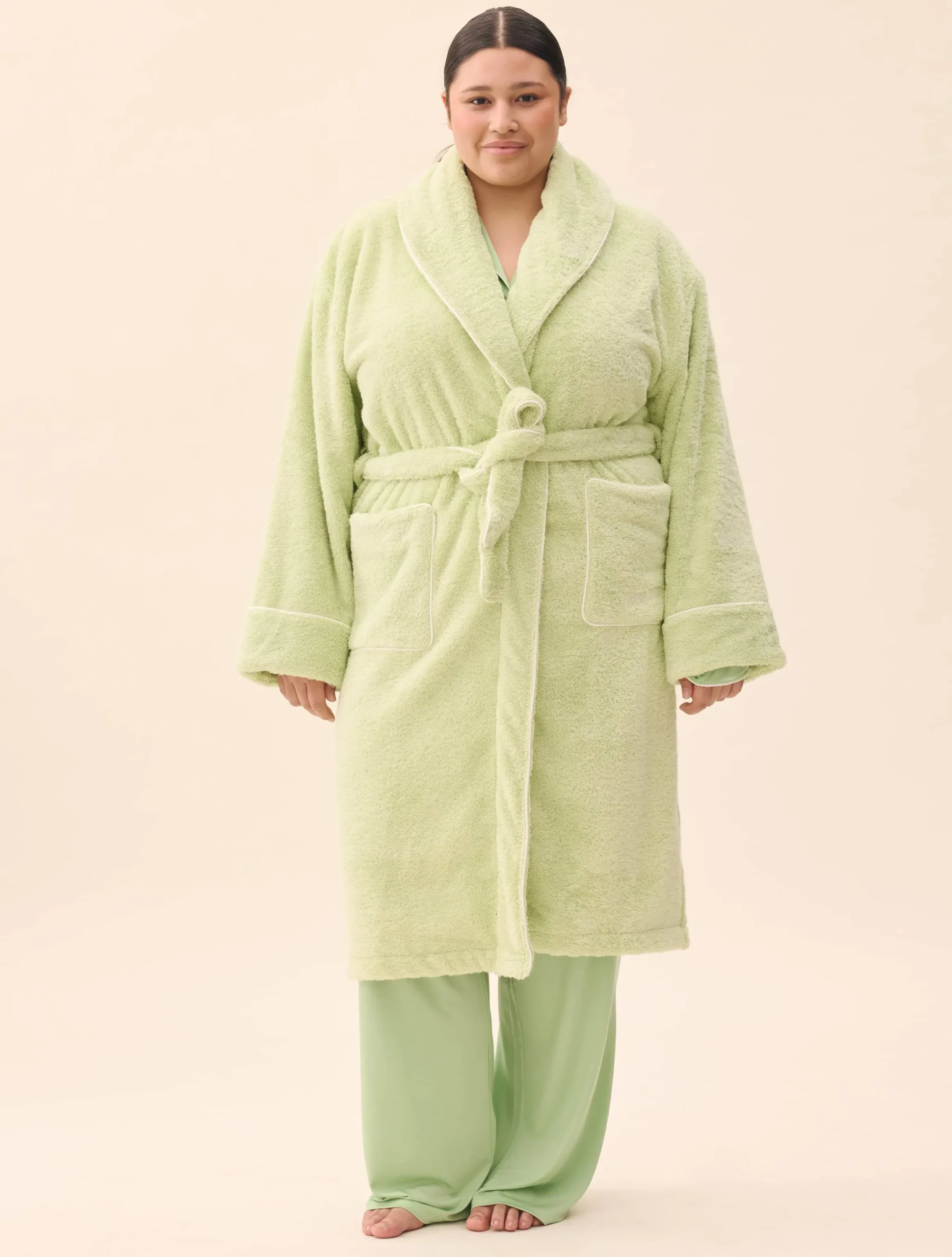 Bath Robe Green