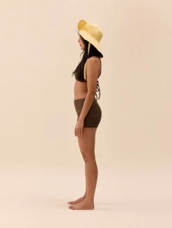 Boxer Bikini Bottom Cocoa