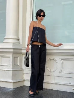 Breezy Ankle Pants Black