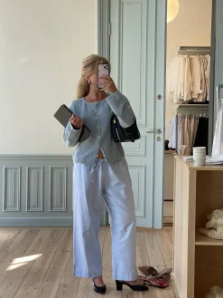 Breezy Ankle Pants Blue