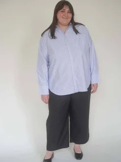 Breezy Classic Shirt Blue Stripe