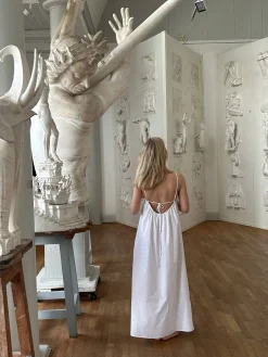 Breezy Dress White