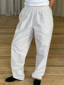 Breezy Pants Beige Stripe - Tall