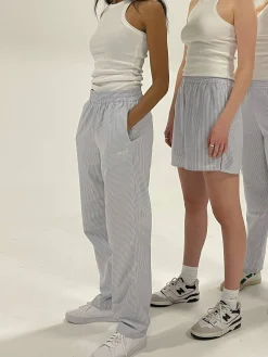 Breezy Pants Blue Stripe