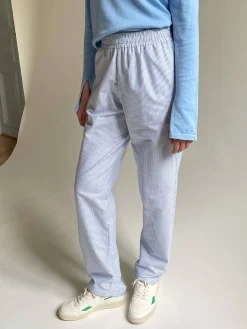 Breezy Pants Blue Stripe