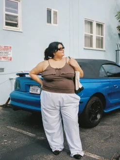 Breezy Pants Blue Stripe
