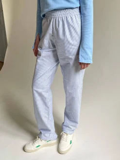 Breezy Pants Blue Stripe - Tall