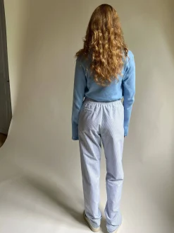 Breezy Pants Blue Stripe - Tall