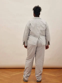 Breezy Pants Blue Stripe - Tall