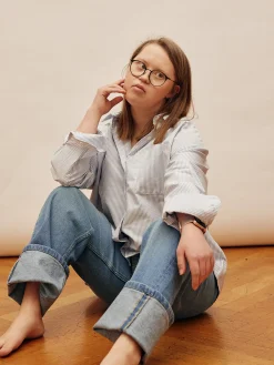 Breezy Shirt Blue Stripe