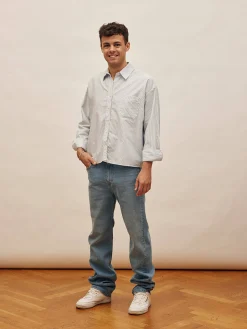 Breezy Shirt Blue Stripe