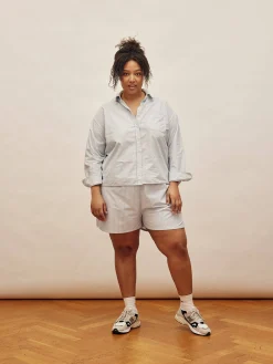 Breezy Shirt Blue Stripe