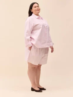 Breezy Shirt Pink Stripe