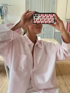 Breezy Shirt Pink Stripe