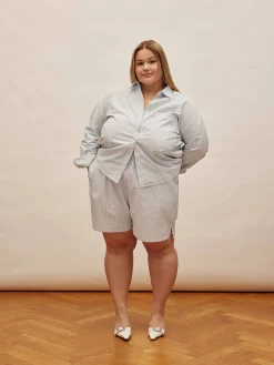 Breezy Shorts Blue Stripe