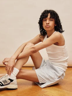Breezy Shorts Blue Stripe