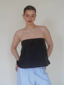Breezy Tube Top Black