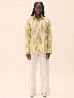 Broderie Pants White