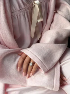 Button Up Cardigan Pink