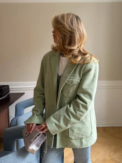 Corduroy Jacket Pistachio