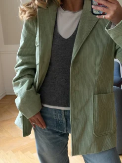 Corduroy Jacket Pistachio
