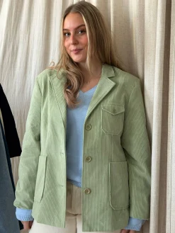 Corduroy Jacket Pistachio