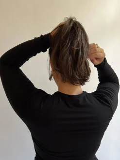Daily Long Sleeve Top Black