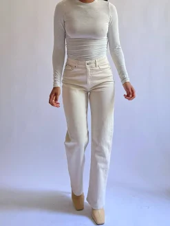 Daily Long Sleeve Top Grey Melange