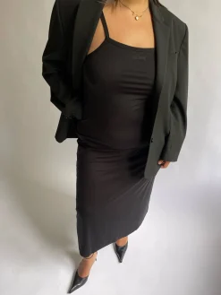 Daily Midi Dress Black