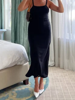 Daily Midi Dress Black