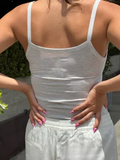 Daily Tank Top Grey Melange