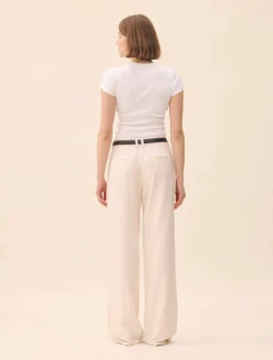 Daily T-Shirt Ribbed White