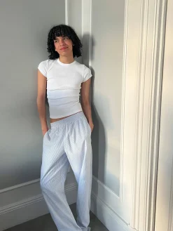 Daily T-Shirt Ribbed White