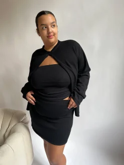 Daily Tube Top Black