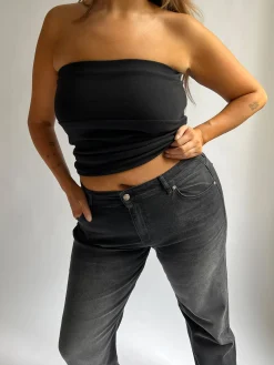 Daily Tube Top Black