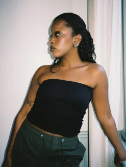 Daily Tube Top Black