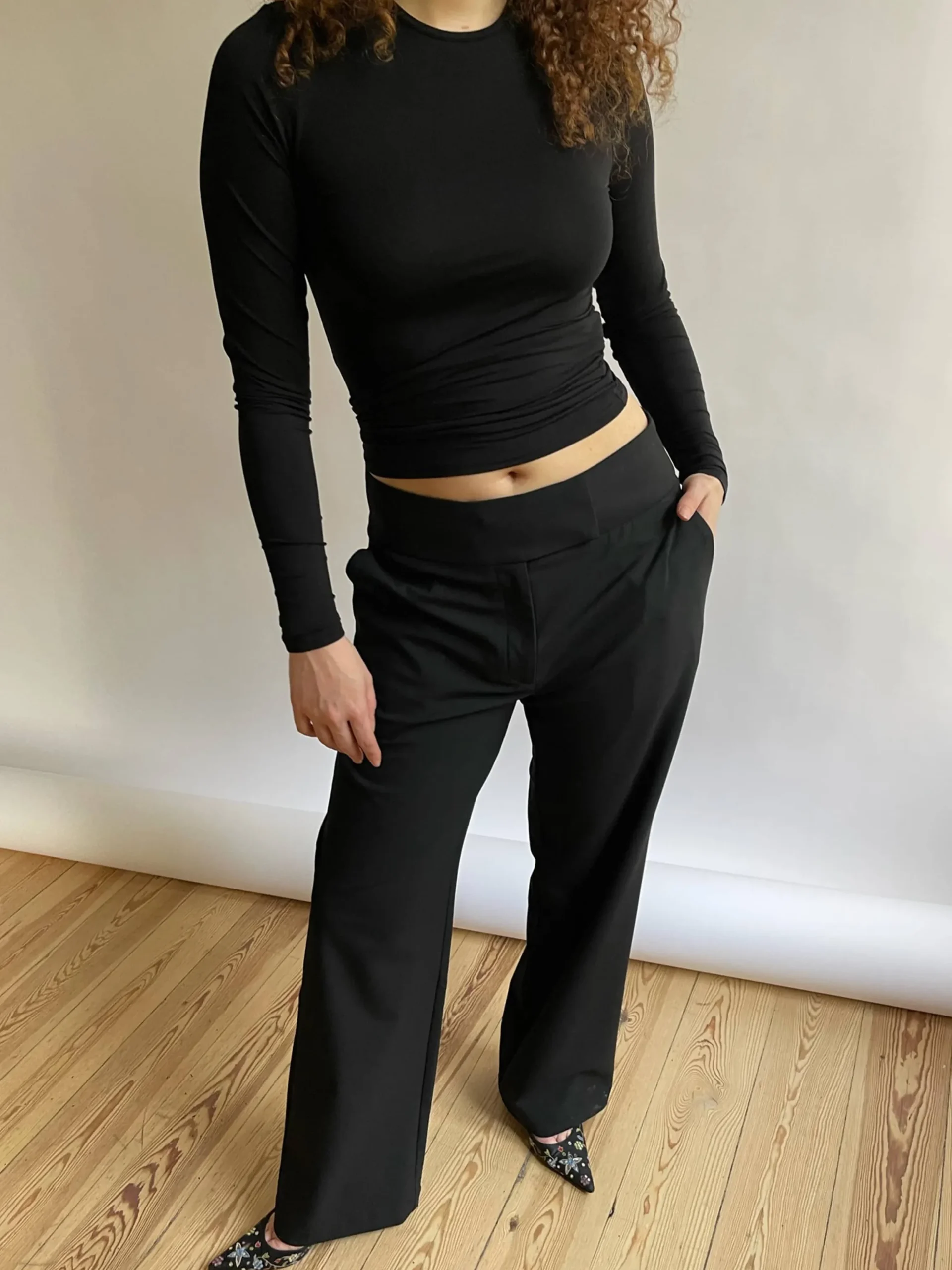 Day-to-day Pants Black