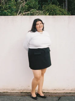 Day-to-day Skirt Black