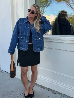 Denim Jacket Dark Blue