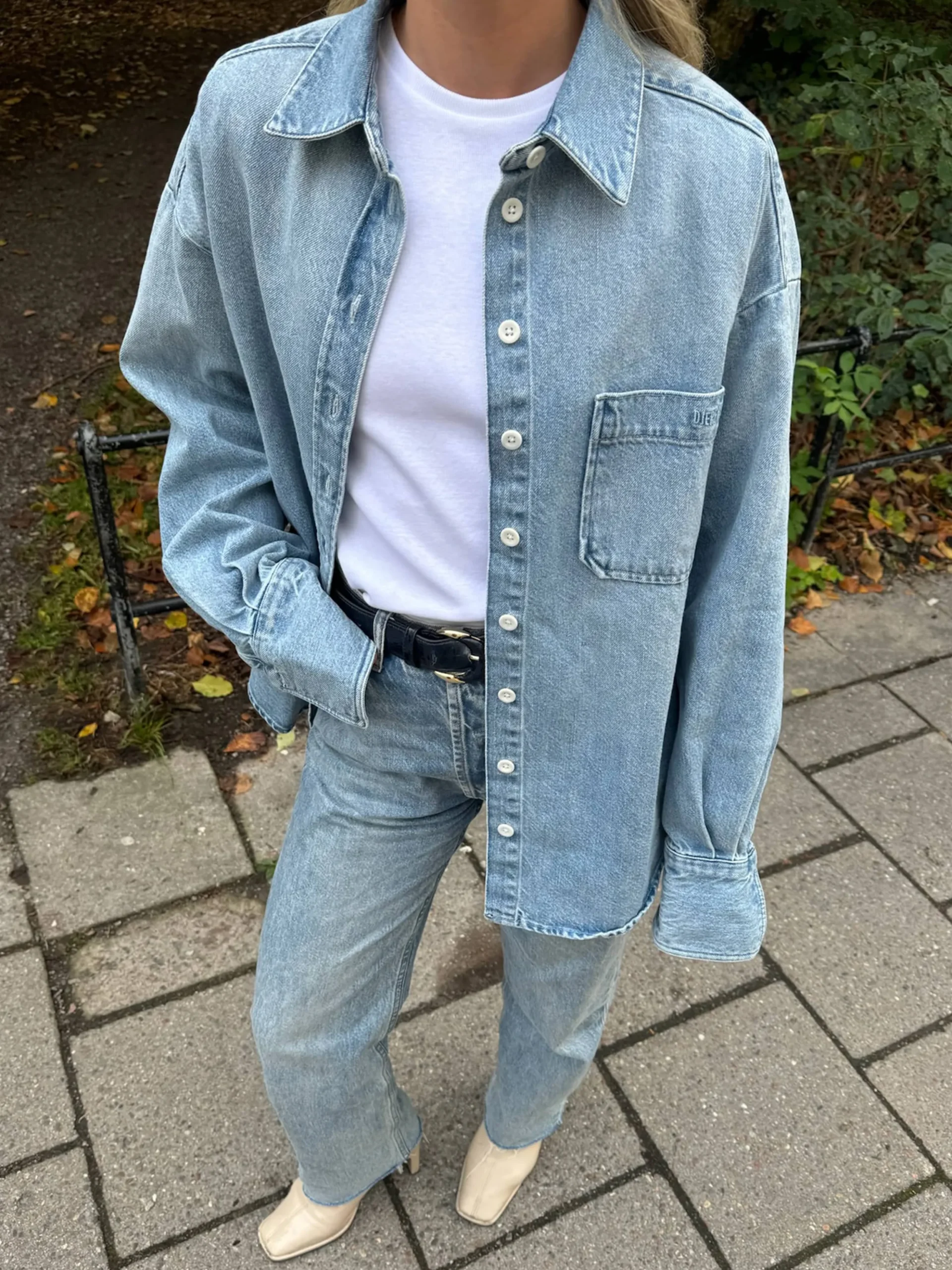 Denim Shirt Washed Blue
