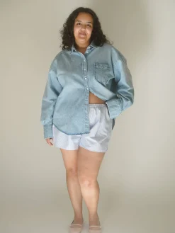 Denim Shirt Washed Blue