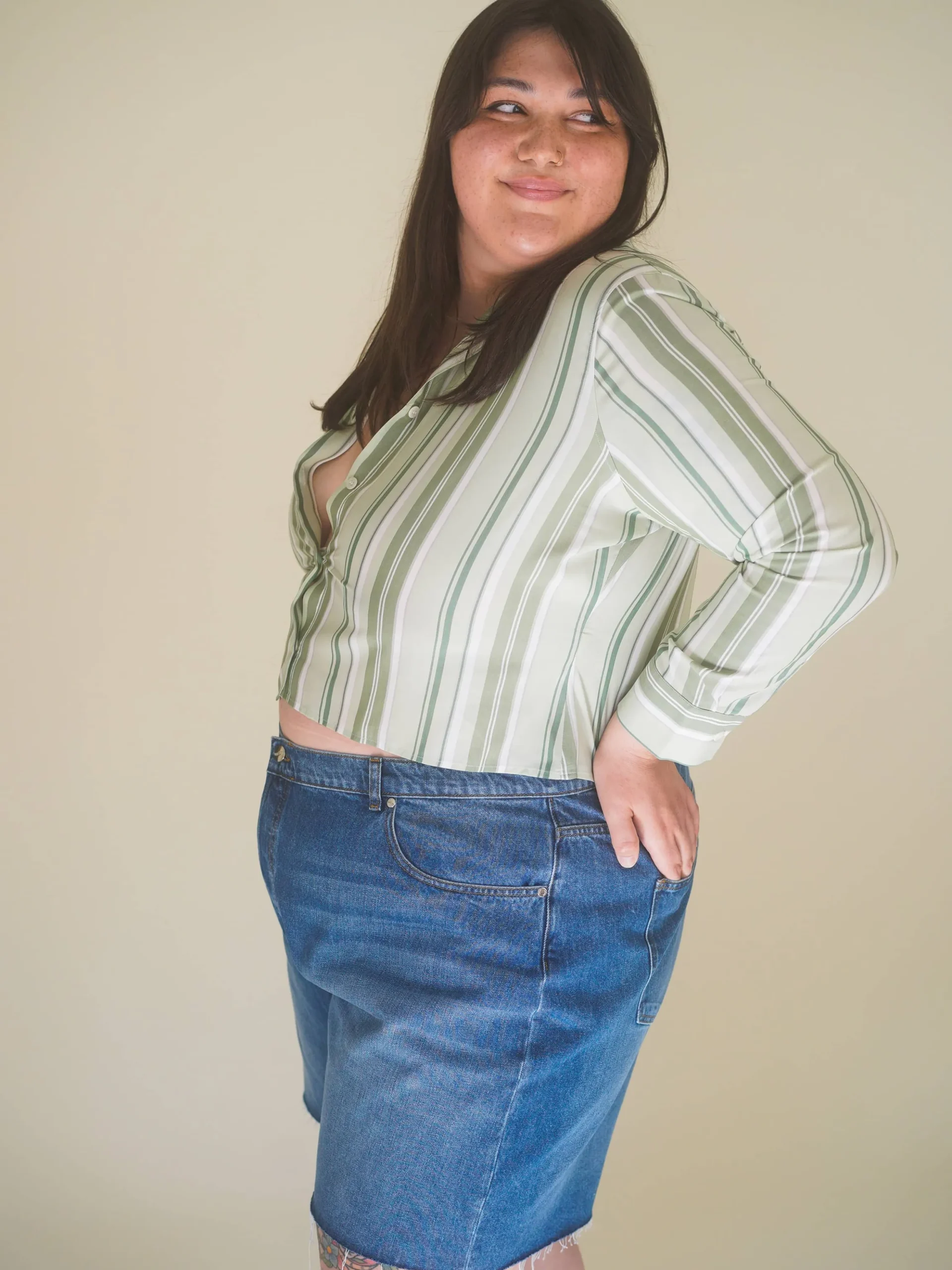 Denim Shorts Vintage Blue