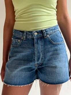 Denim Shorts Vintage Blue