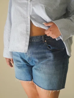 Denim Shorts Vintage Blue