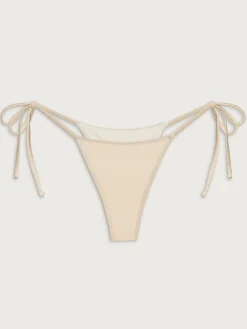 Divine Satin Bikini Bottom Sand Castle